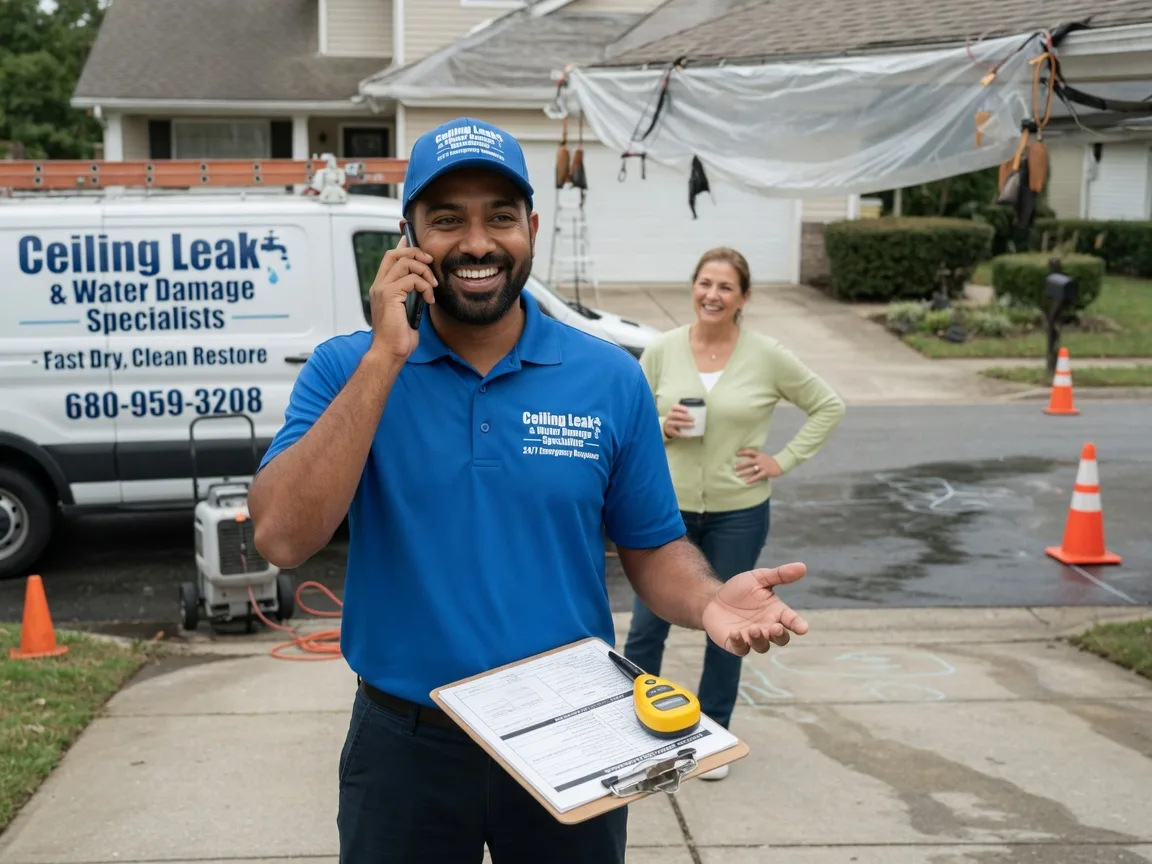 Ceiling Leak Cleanup Kennedyville, MD FAQs